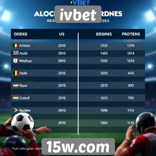 Comparativo de odds entre IVBet e concorrentes